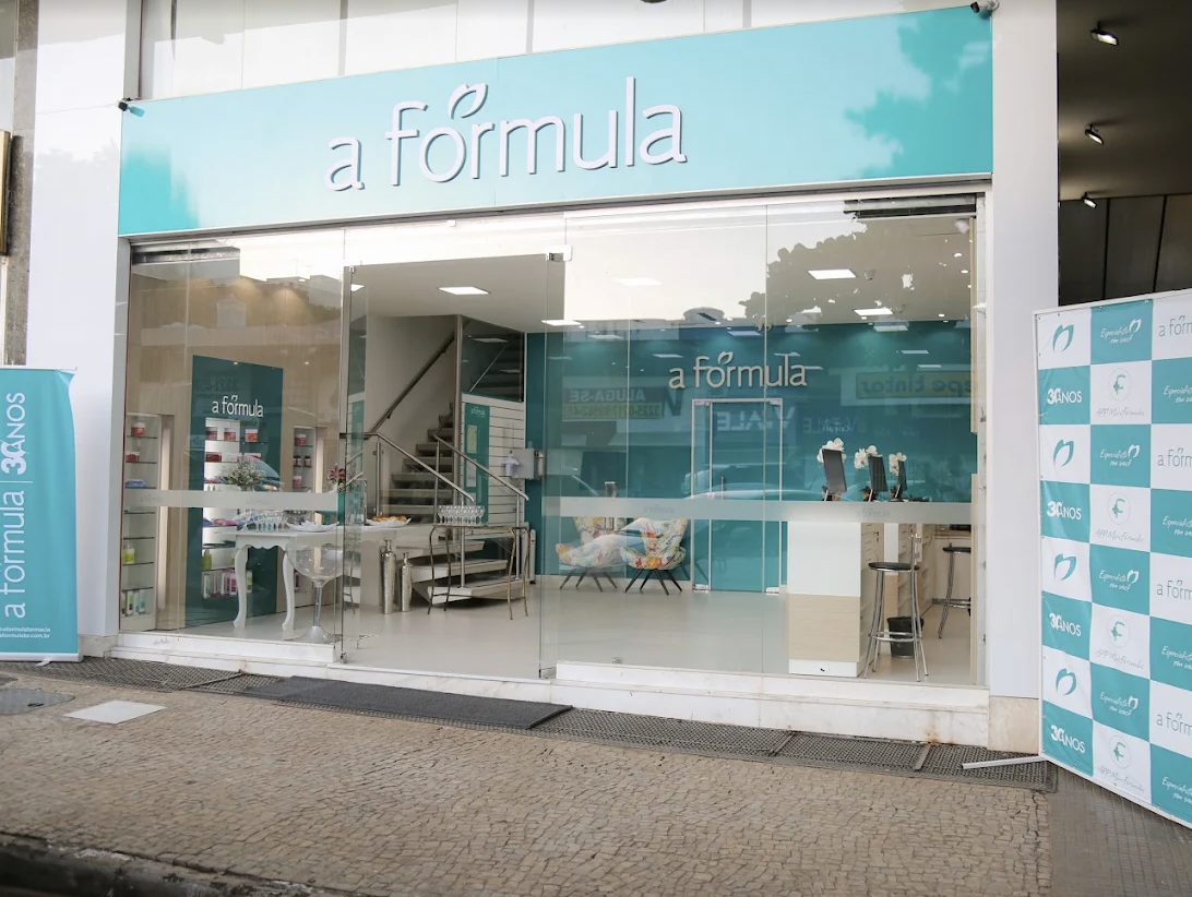 Fachada da farmácia A Fórmula Brasília
